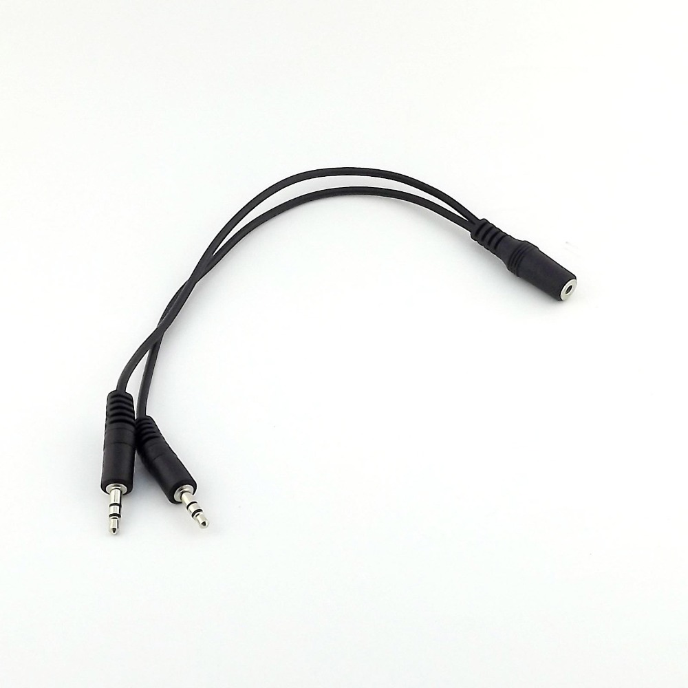 Audio Music Splitter - Stéréo femelle pour touristes, répartiteur TRS