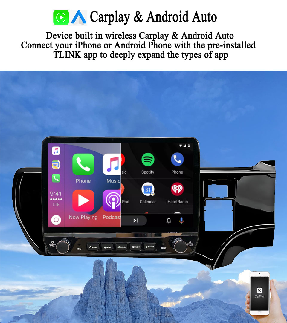 Android 14 8G Ram voiture Auto - Audio Music To Text avis et prix