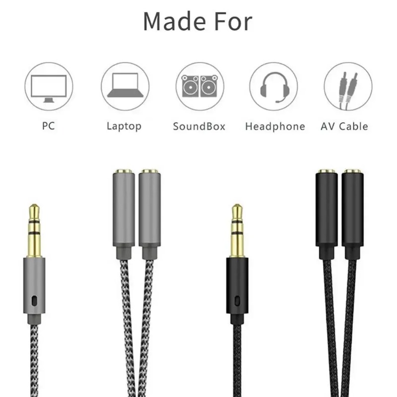 Adaptateur de casque, câble sé - Audio Music Splitter avis et prix